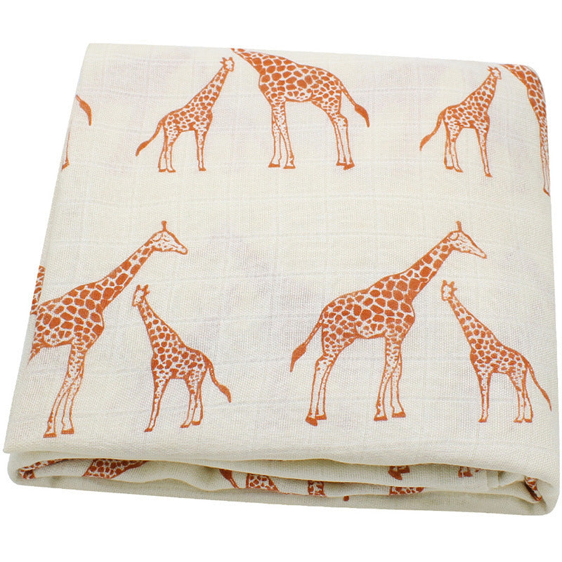 Organic Cotton Baby Swaddle Blanket – Soft Newborn Wrap Cloth