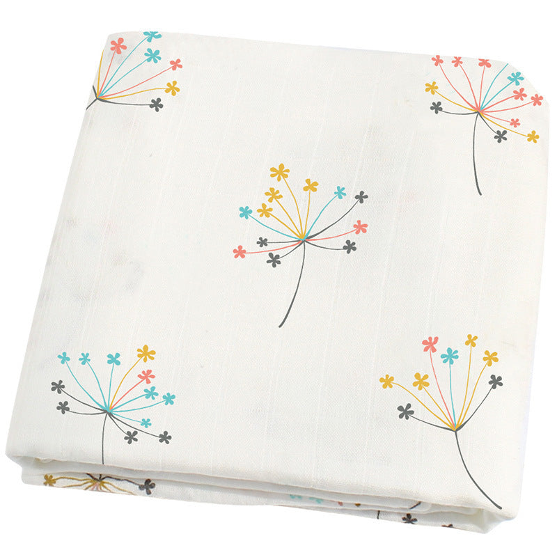 Organic Cotton Baby Swaddle Blanket – Soft Newborn Wrap Cloth