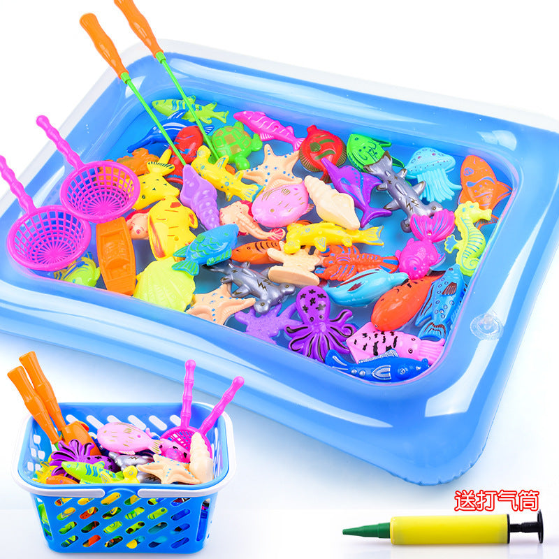 Magnetic Fishing Toy Set – Fun Toddler Learning Water Game
