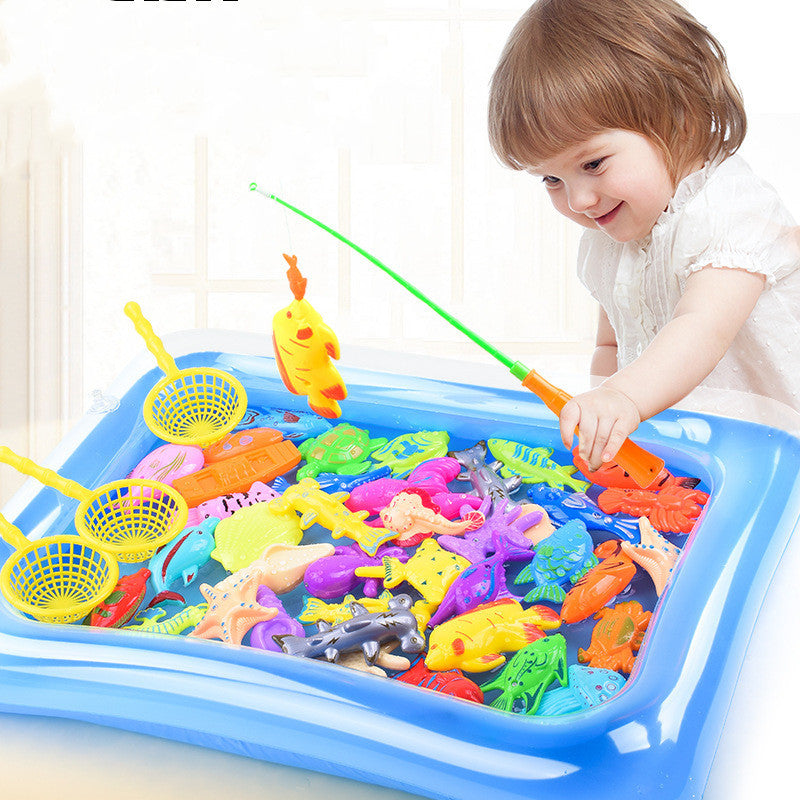 Magnetic Fishing Toy Set – Fun Toddler Learning Water Game