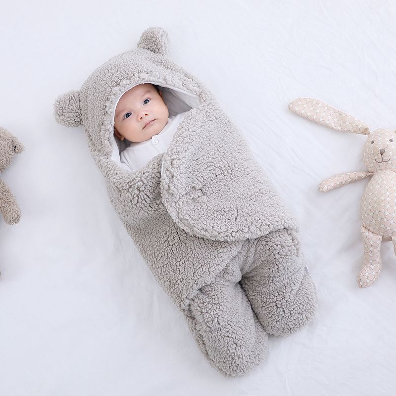 Newborn Sleep Sack – Soft Baby Winter Swaddle Sleeping Bag