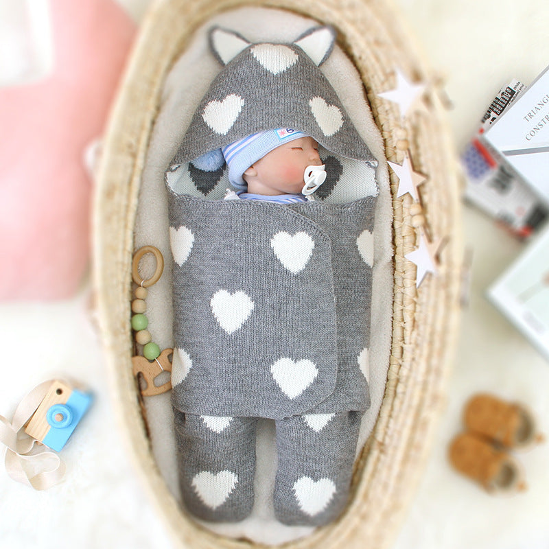 Infant Sleep Sack – Solid Color Newborn Swaddle Blanket
