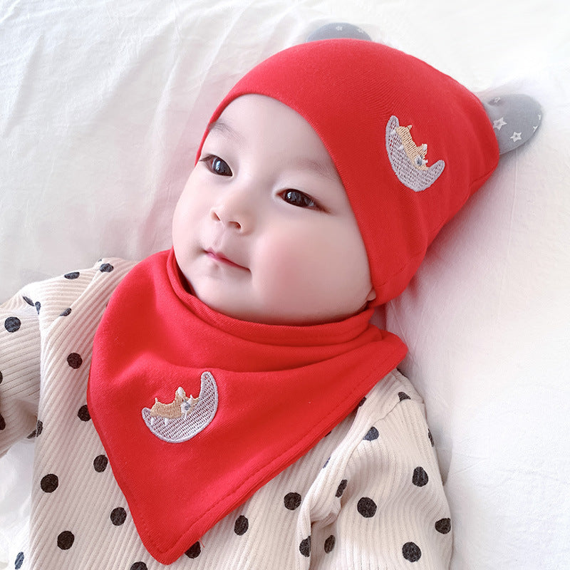 Baby Spring Hat – Soft Cotton Pullover Cap for Infants