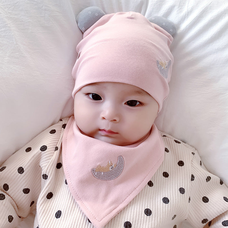 Baby Spring Hat – Soft Cotton Pullover Cap for Infants