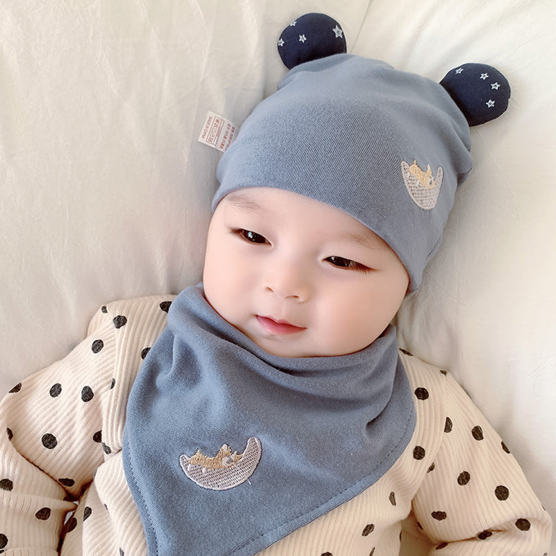 Baby Spring Hat – Soft Cotton Pullover Cap for Infants