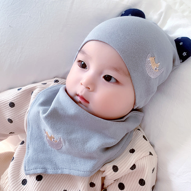 Baby Spring Hat – Soft Cotton Pullover Cap for Infants