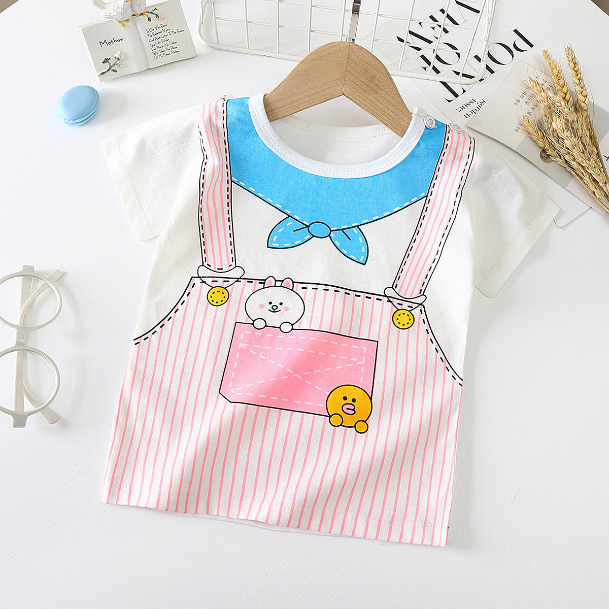 Soft Cotton Kids T-Shirt – Half Sleeve Summer Outfit