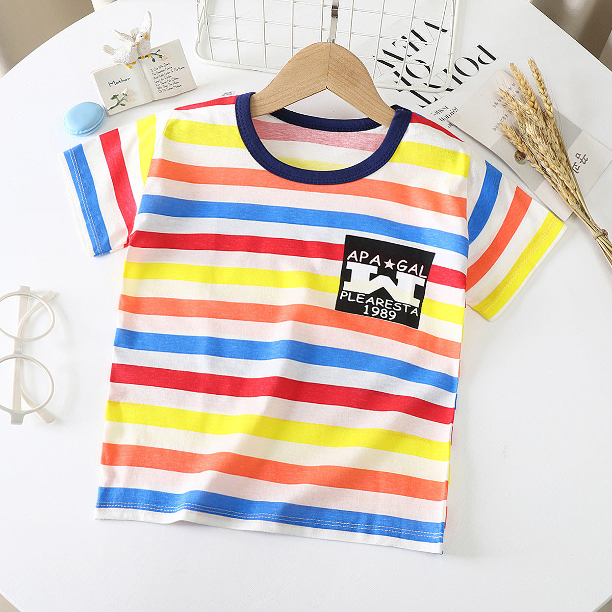Soft Cotton Kids T-Shirt – Half Sleeve Summer Outfit