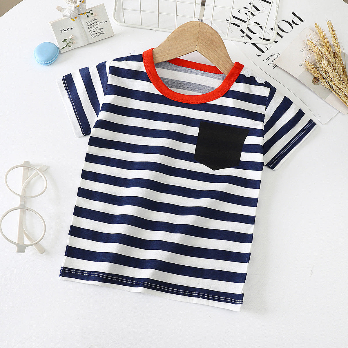 Soft Cotton Kids T-Shirt – Half Sleeve Summer Outfit