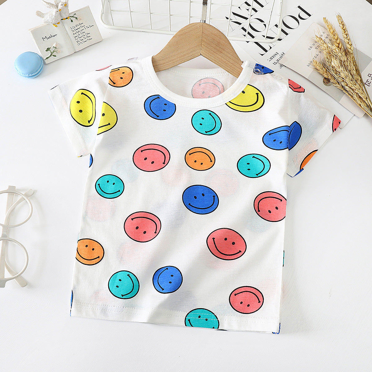 Soft Cotton Kids T-Shirt – Half Sleeve Summer Outfit