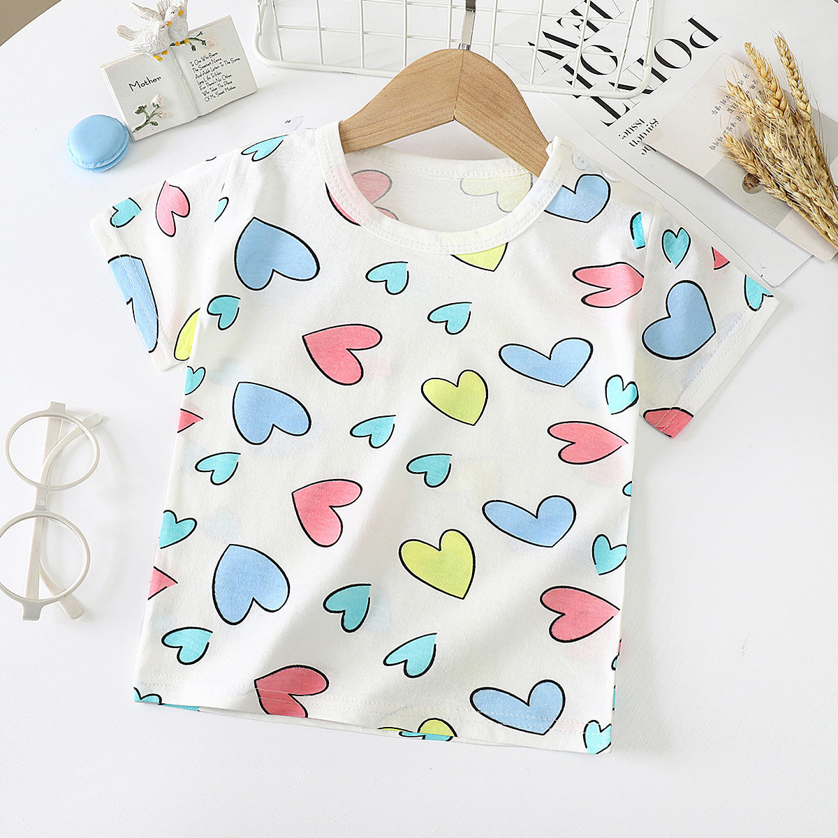 Soft Cotton Kids T-Shirt – Half Sleeve Summer Outfit