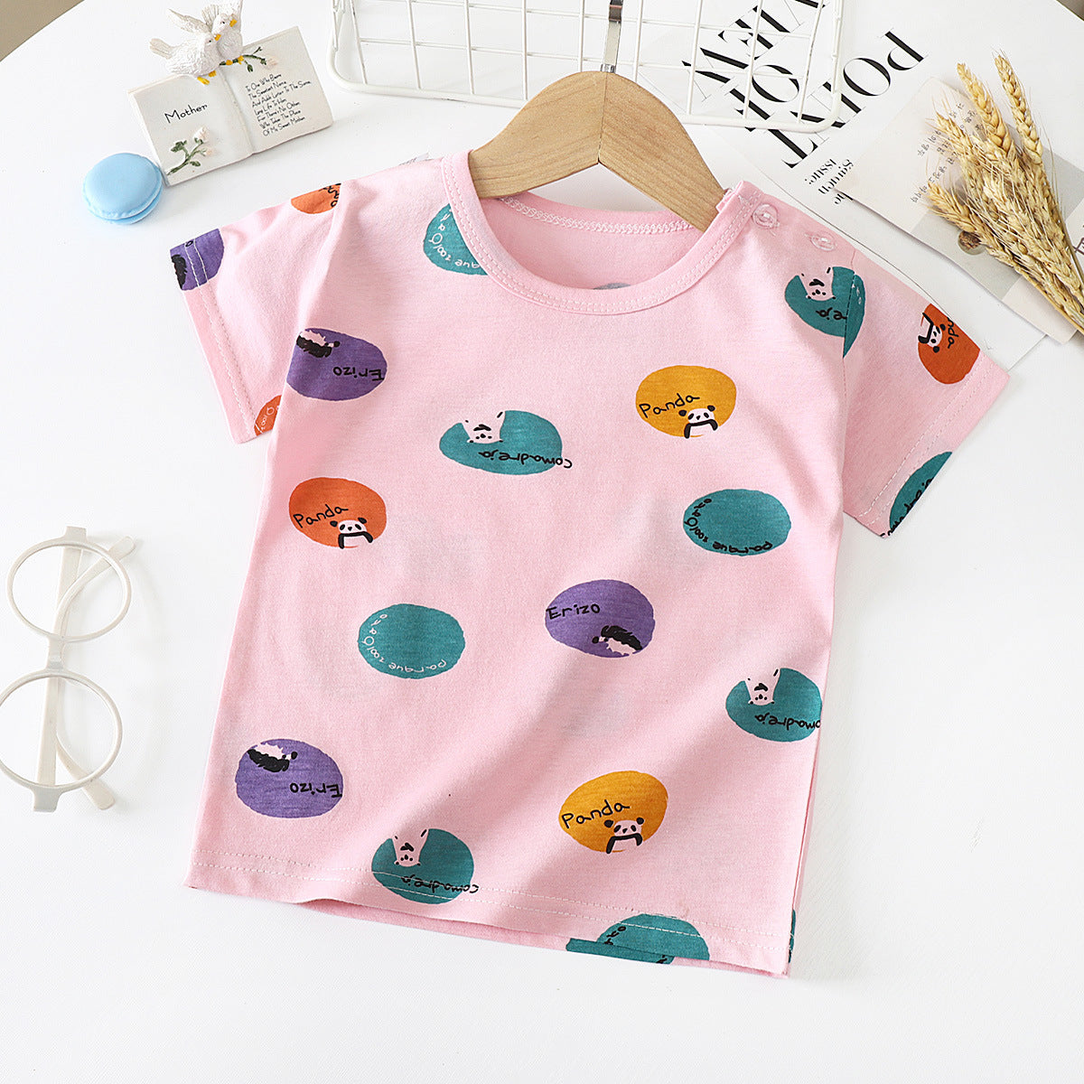 Soft Cotton Kids T-Shirt – Half Sleeve Summer Outfit