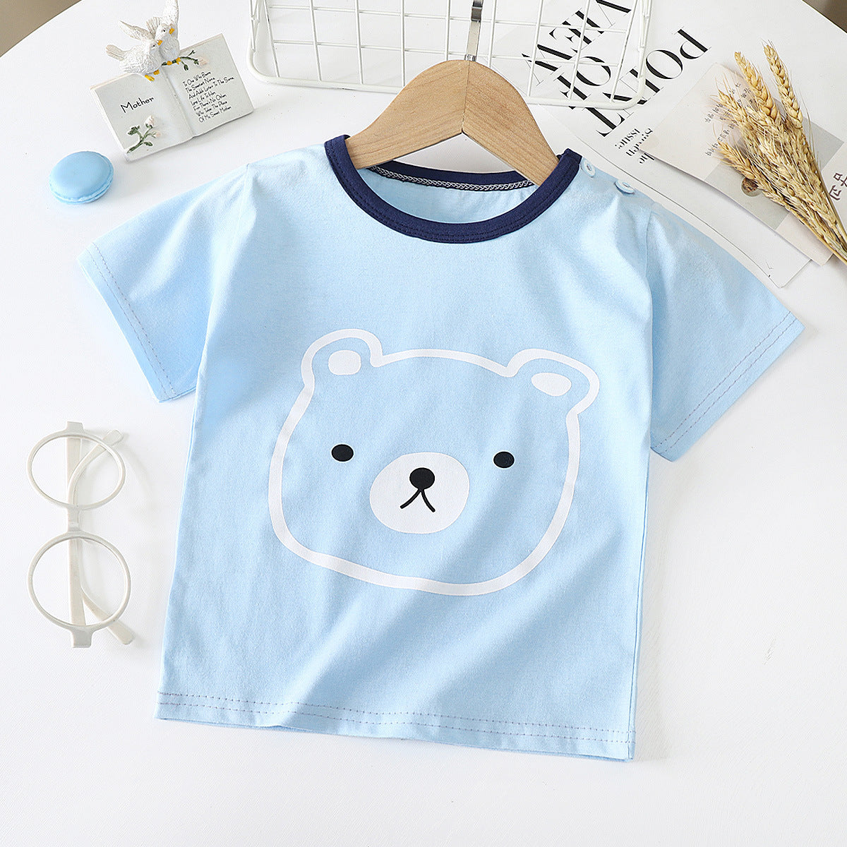 Soft Cotton Kids T-Shirt – Half Sleeve Summer Outfit