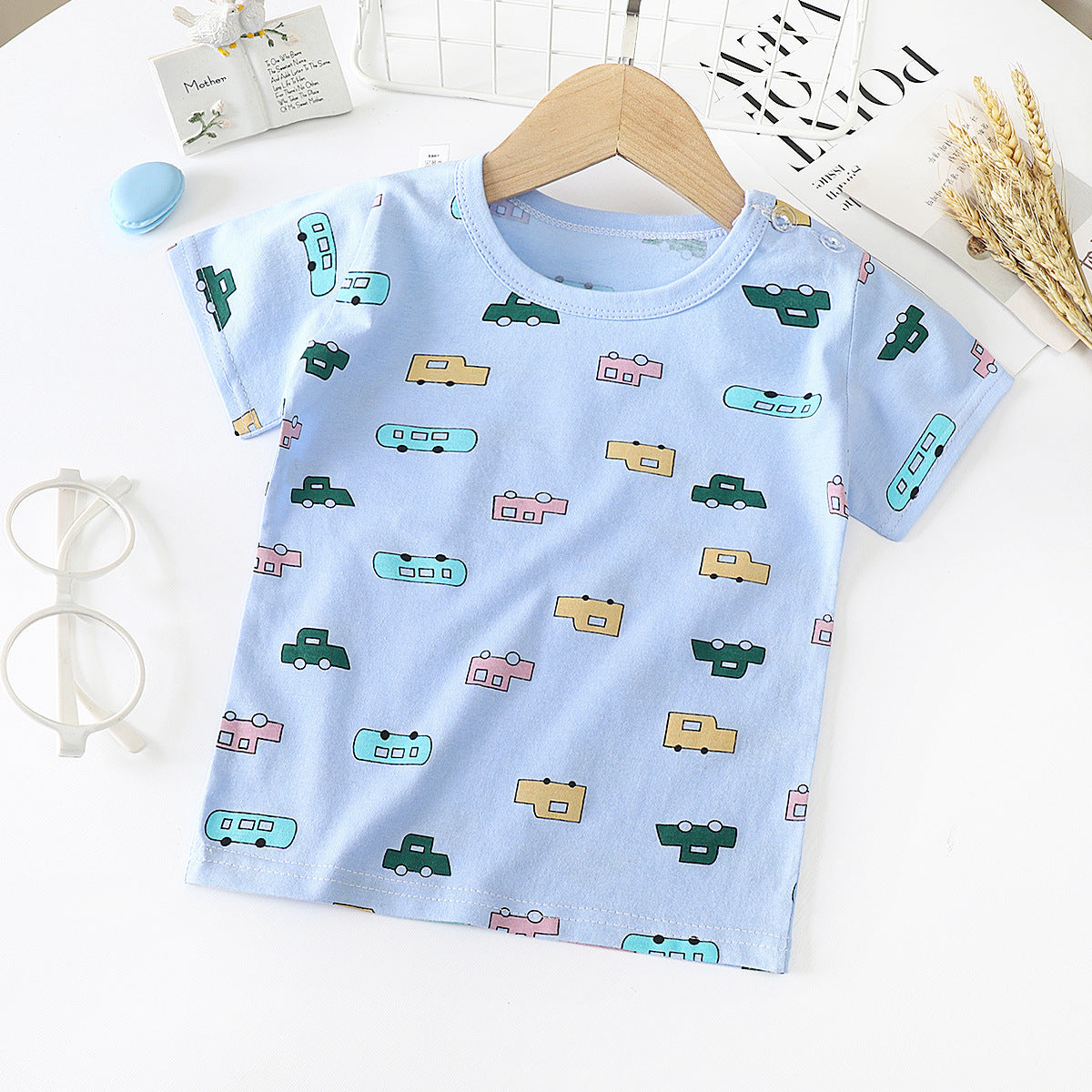 Soft Cotton Kids T-Shirt – Half Sleeve Summer Outfit
