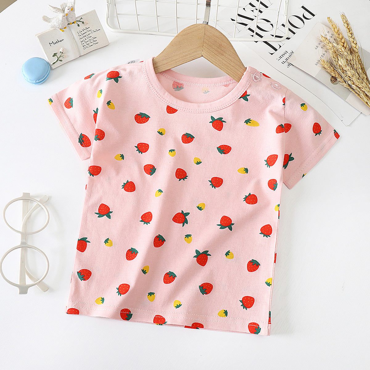 Soft Cotton Kids T-Shirt – Half Sleeve Summer Outfit