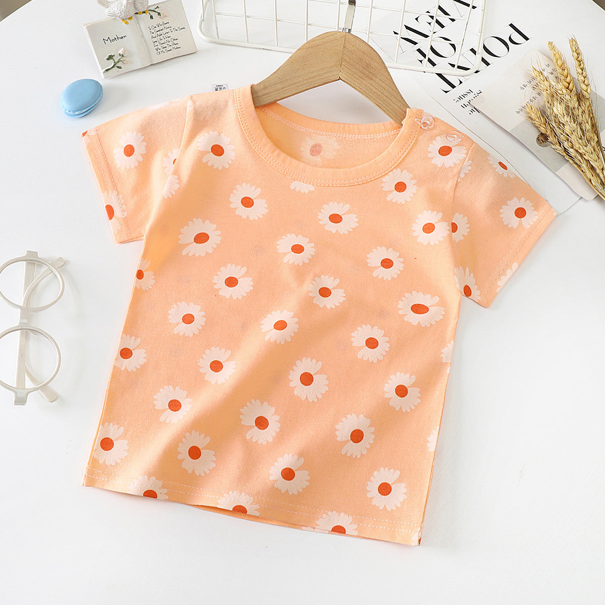 Soft Cotton Kids T-Shirt – Half Sleeve Summer Outfit