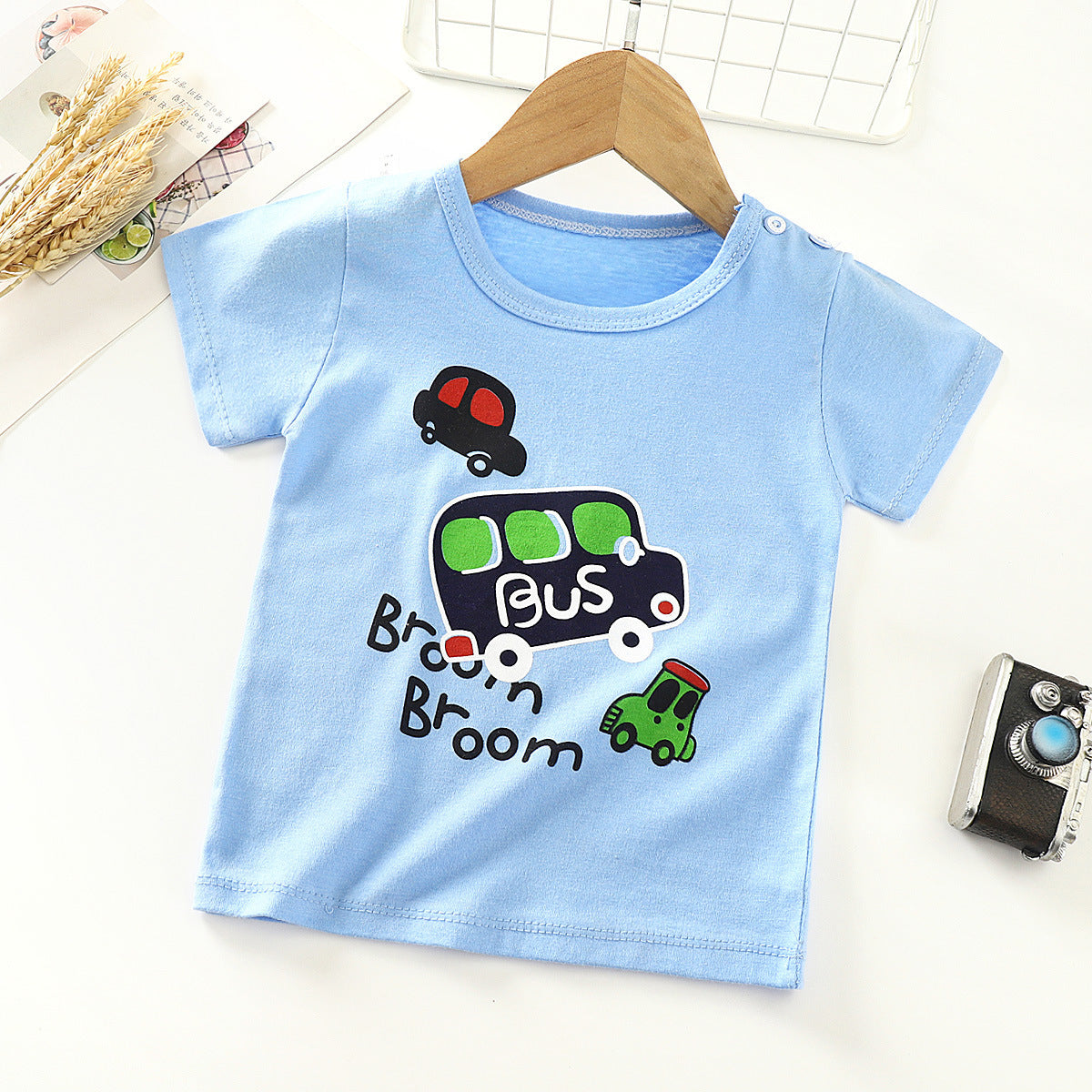 Soft Cotton Kids T-Shirt – Half Sleeve Summer Outfit