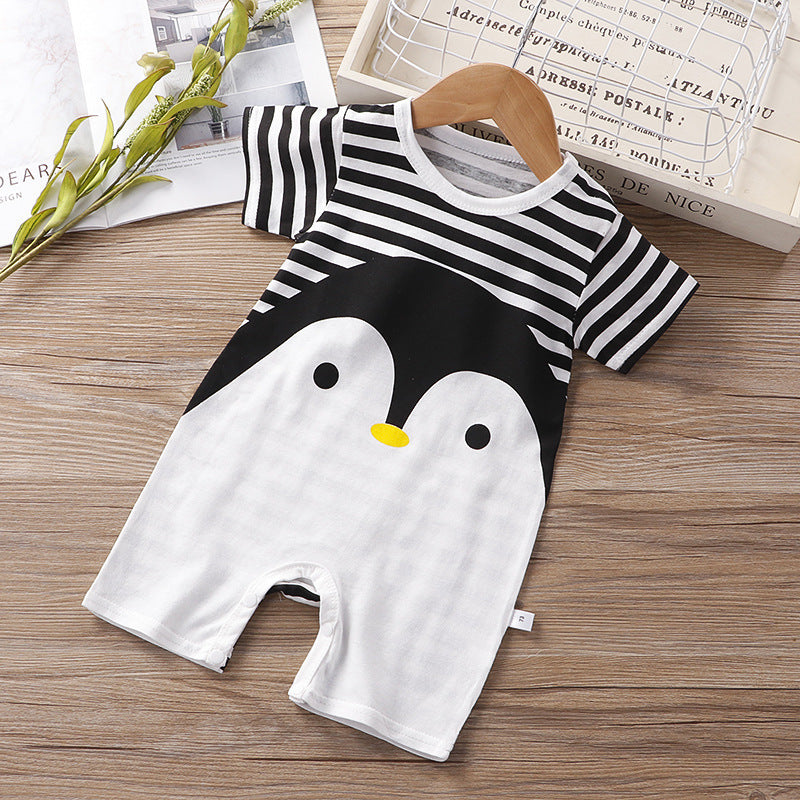 Cotton Baby Onesie – Summer Romper Outfit for Newborns 0–3M