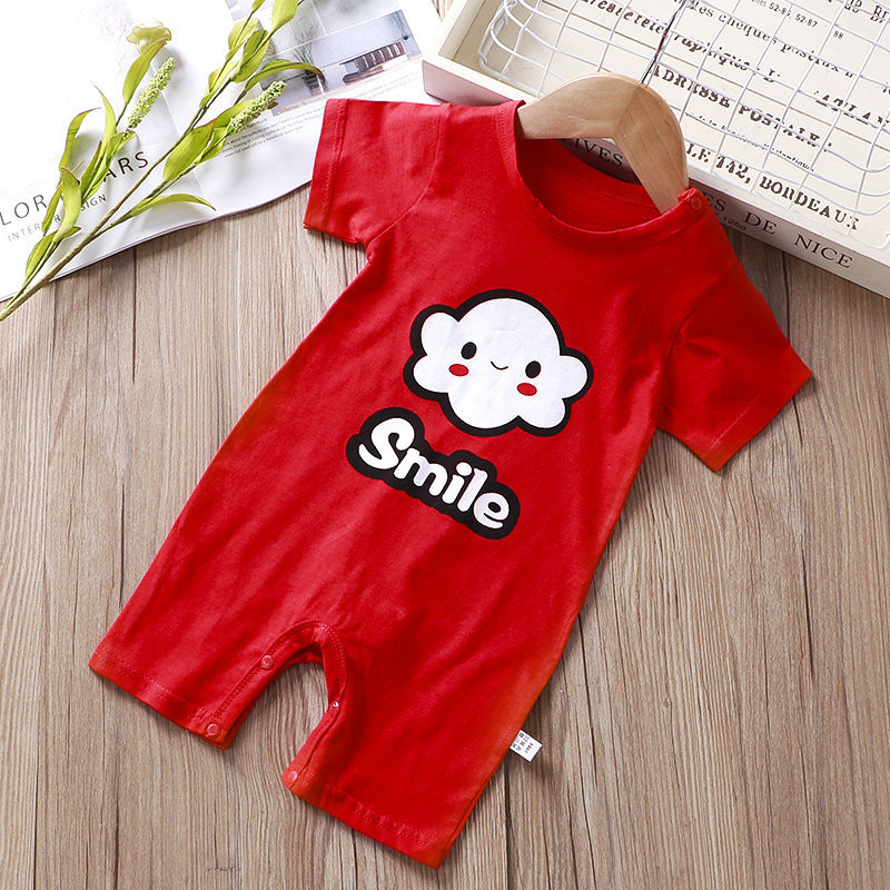 Cotton Baby Onesie – Summer Romper Outfit for Newborns 0–3M