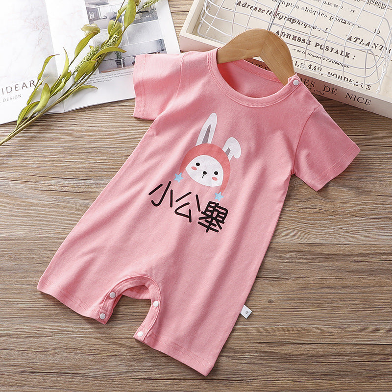 Cotton Baby Onesie – Summer Romper Outfit for Newborns 0–3M