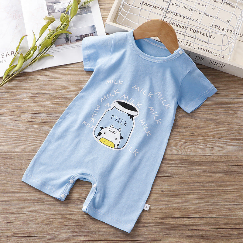 Cotton Baby Onesie – Summer Romper Outfit for Newborns 0–3M