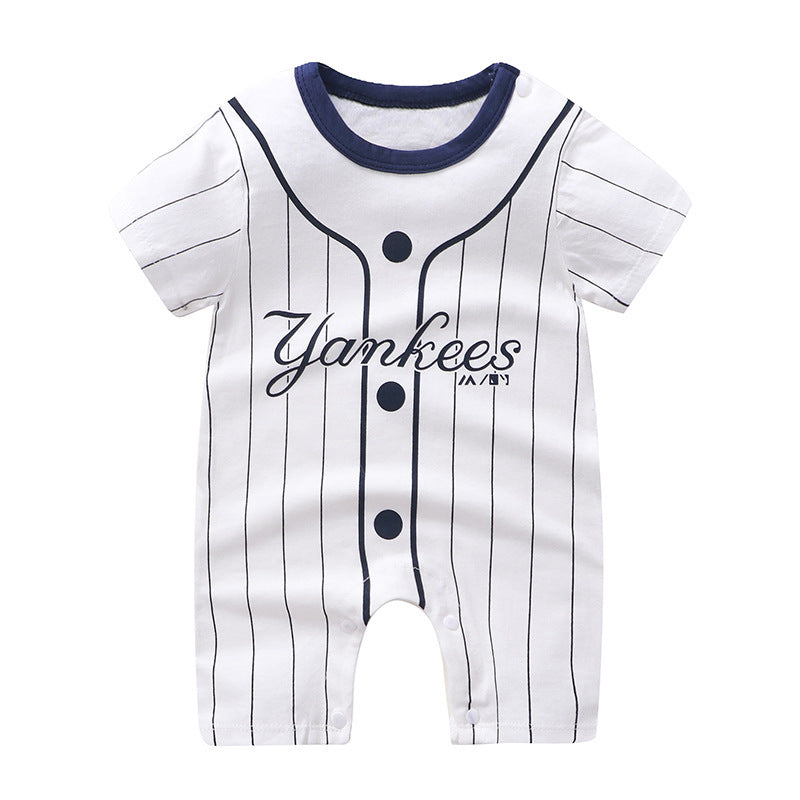 Cotton Baby Onesie – Summer Romper Outfit for Newborns 0–3M