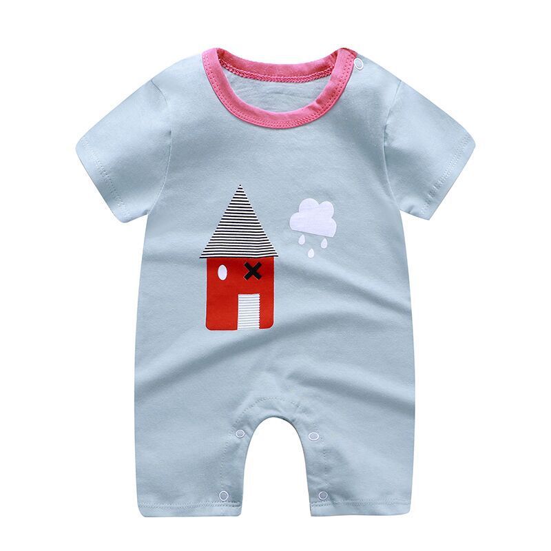 Cotton Baby Onesie – Summer Romper Outfit for Newborns 0–3M