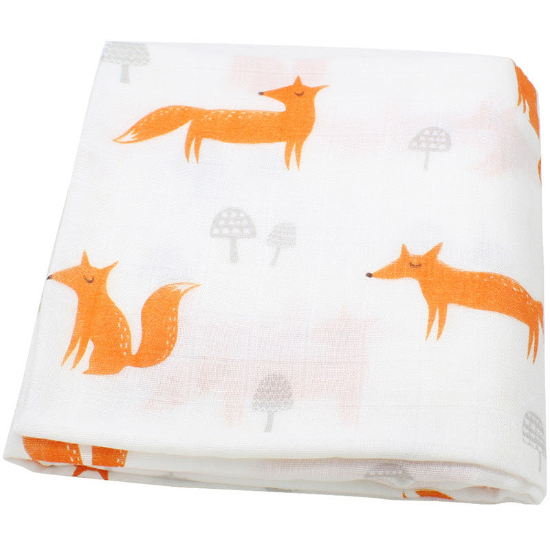 Organic Cotton Baby Swaddle Blanket – Soft Newborn Wrap Cloth