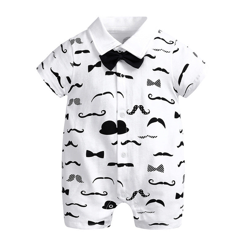 Baby Gentleman Romper – Formal Infant Onesie for Parties