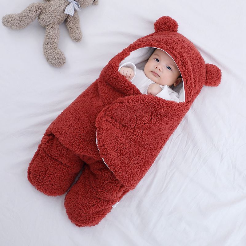 Newborn Sleep Sack – Soft Baby Winter Swaddle Sleeping Bag