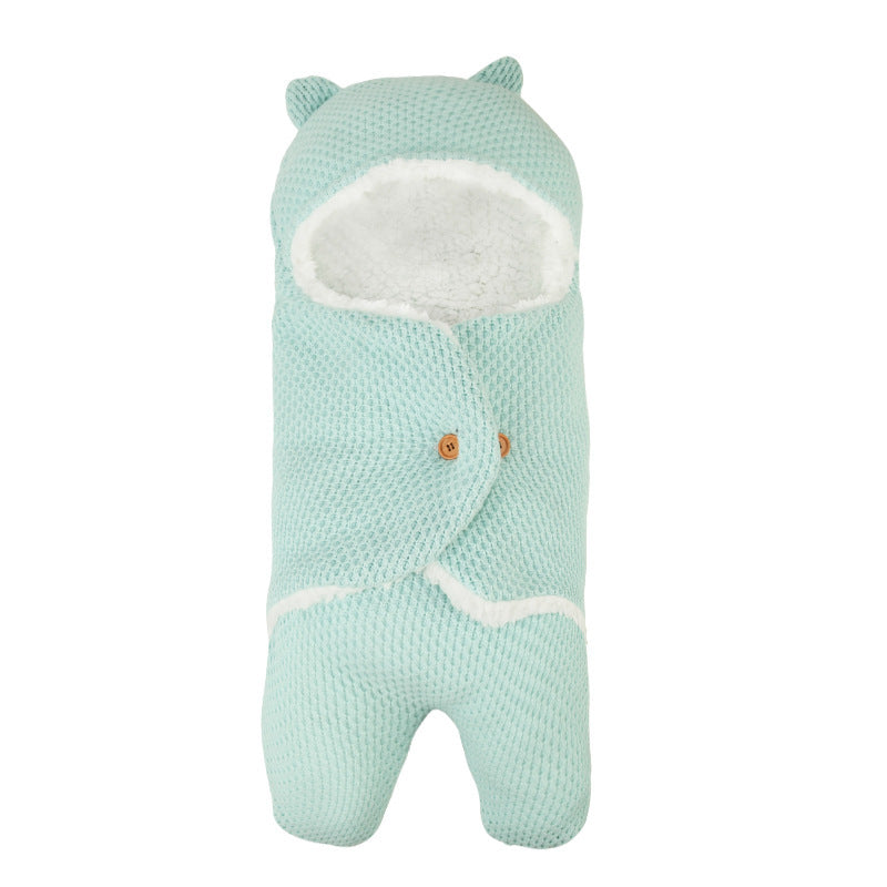 Warm Baby Sleeping Bag – Plush Comfort for Cold Nights