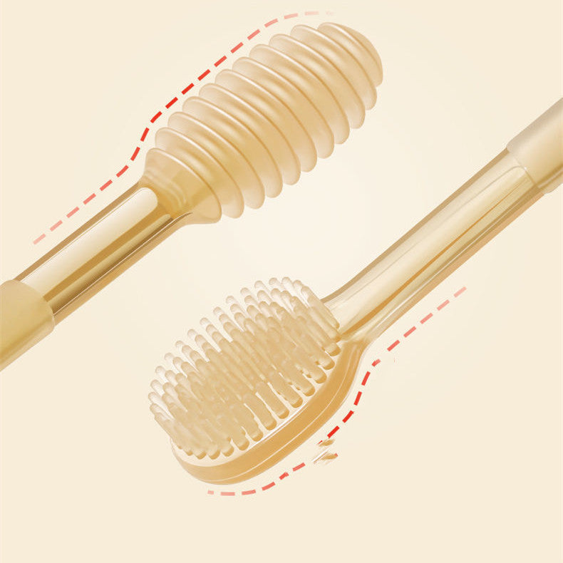 First Baby Toothbrush – Soft Silicone Brush for Toddlers