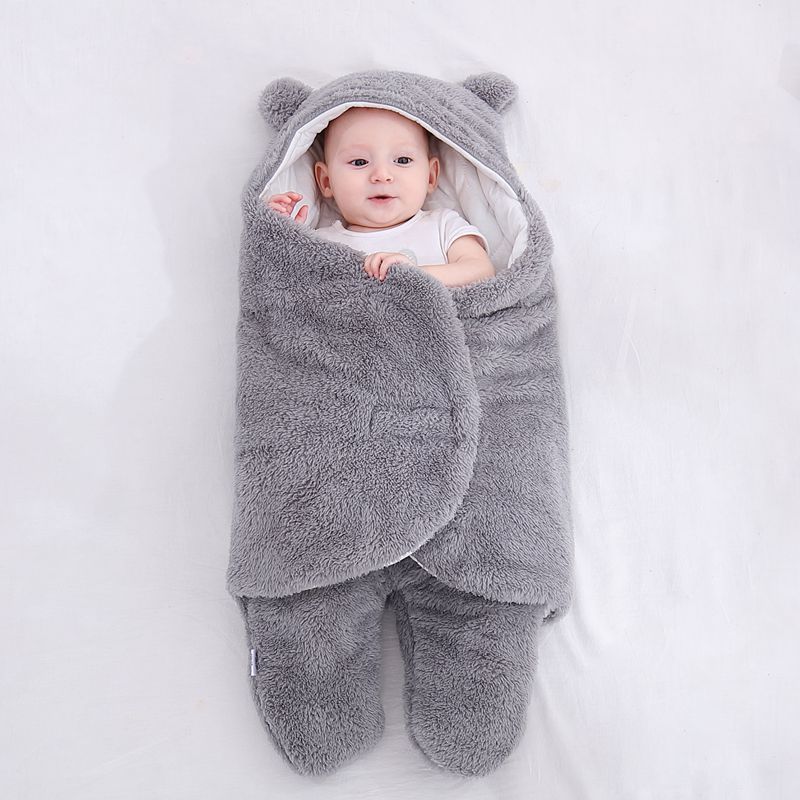 Newborn Sleep Sack – Soft Baby Winter Swaddle Sleeping Bag