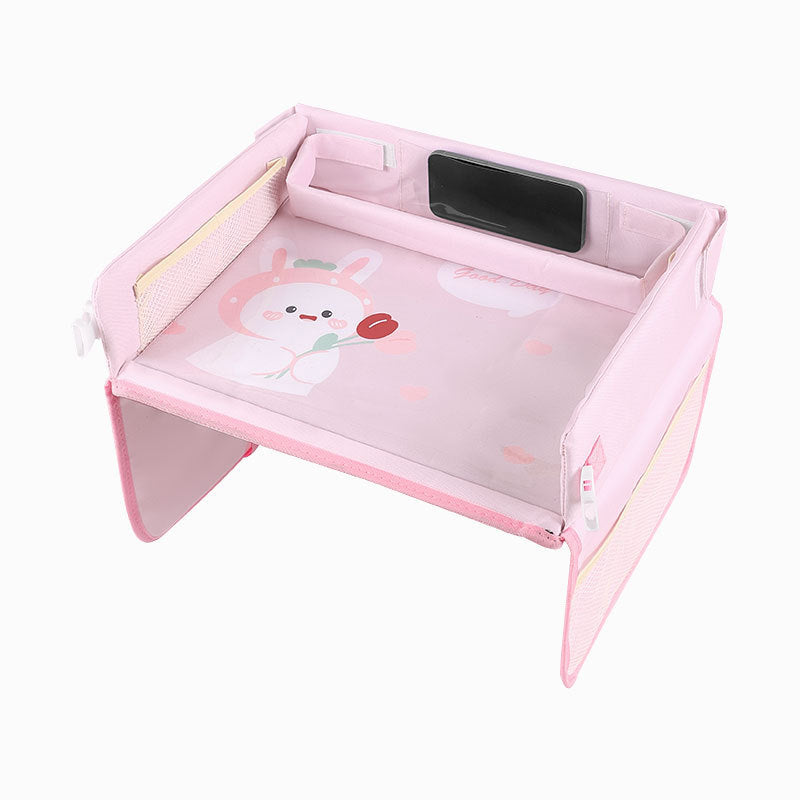 Children’s Travel Tray – Waterproof Car Seat Storage Organizer