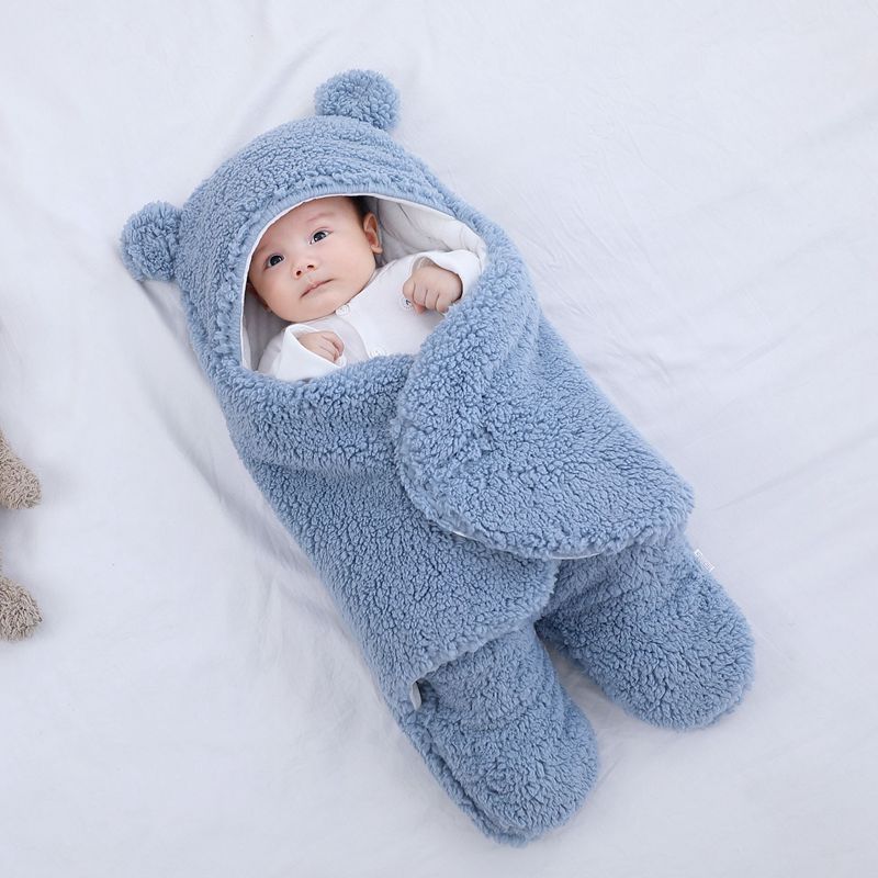 Newborn Sleep Sack – Soft Baby Winter Swaddle Sleeping Bag