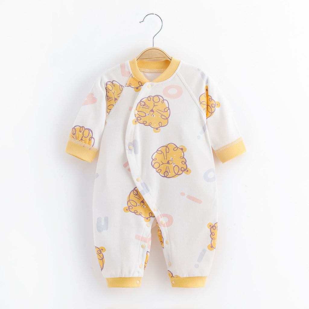 Soft Cotton Baby Jumpsuit – Cute Printed Infant Outfit