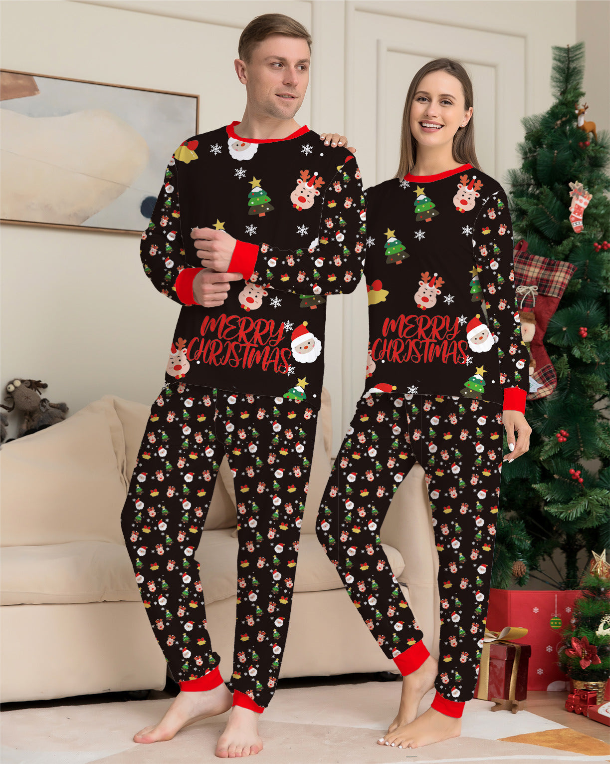 Matching Family Christmas Pajamas – Cozy Holiday Sleepwear PJS Set