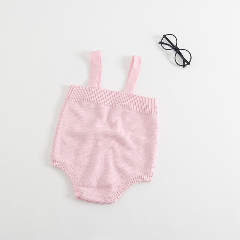 Cozy Knit Baby Romper – Cute Infant Bodysuit for Comfort