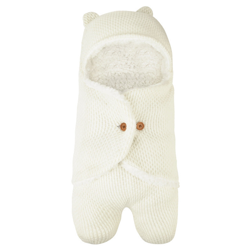 Warm Baby Sleeping Bag – Plush Comfort for Cold Nights