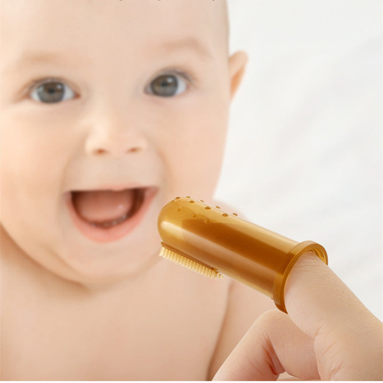 First Baby Toothbrush – Soft Silicone Brush for Toddlers
