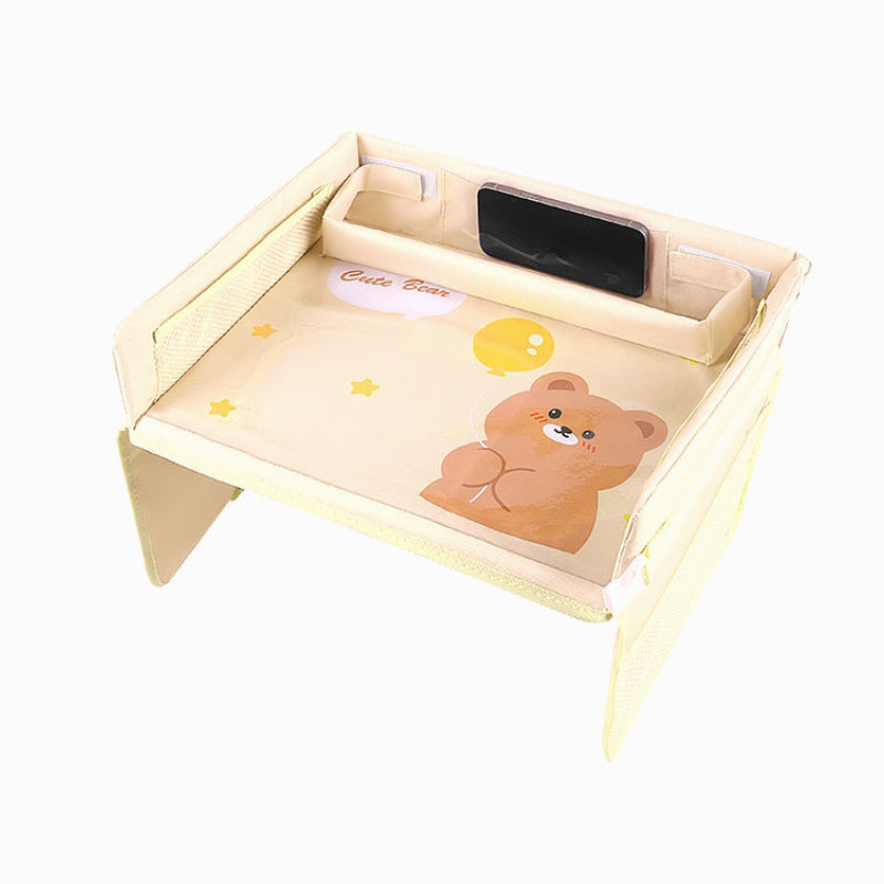 Children’s Travel Tray – Waterproof Car Seat Storage Organizer