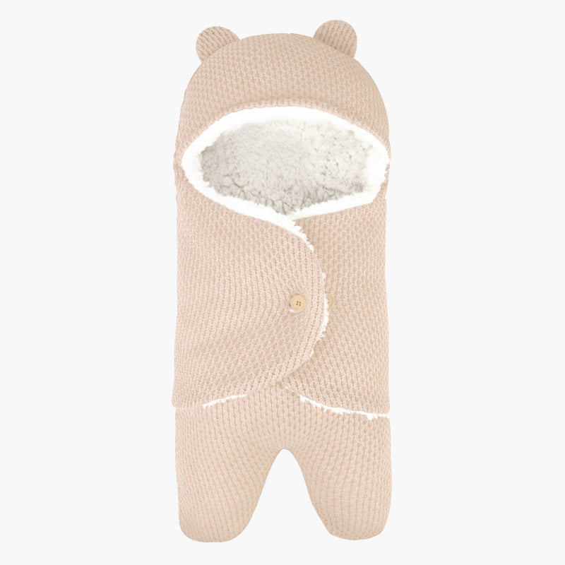 Warm Baby Sleeping Bag – Plush Comfort for Cold Nights