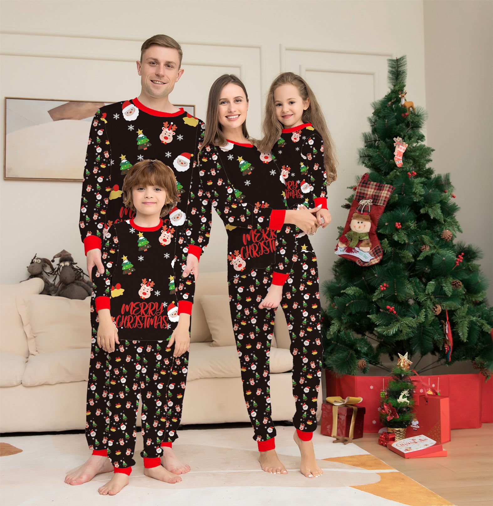 Matching Family Christmas Pajamas – Cozy Holiday Sleepwear PJS Set