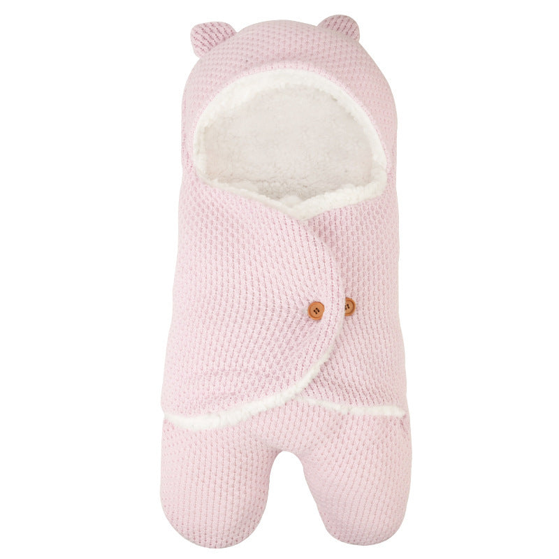 Warm Baby Sleeping Bag – Plush Comfort for Cold Nights